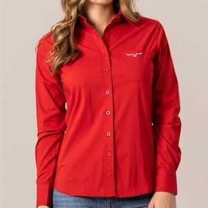 NWT Kimes Ranch KR Team Shirt Long